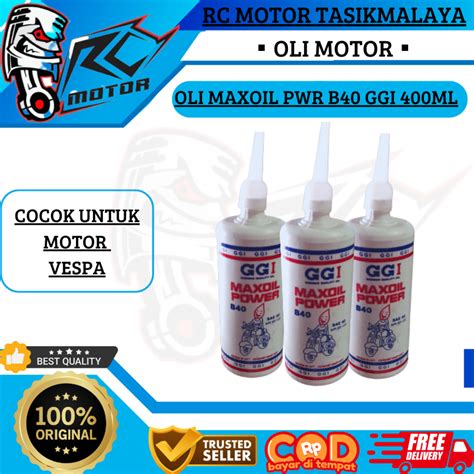 Jual Oli Ggi Oli Motor Vespa Ml Shopee Indonesia