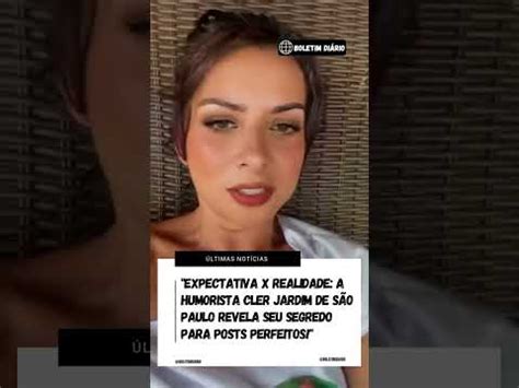 A Humorista Cler Jardim de São Paulo Revela seu Segredo para Posts