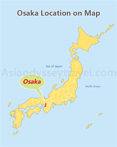 Osaka Map with Attractions | Tourist Map of Osaka Japan (updated 2025)