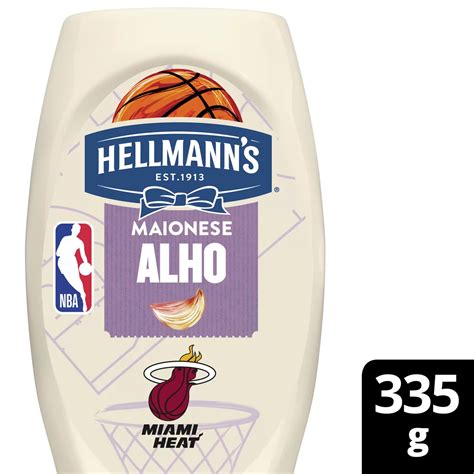 Maionese Alho Nba Miami Heat Hellmann S Squeeze G P O De A Car