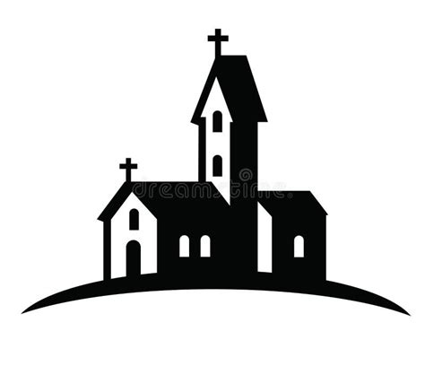 Church Icon Stock Vector Illustration Of Roof Retro 47244118