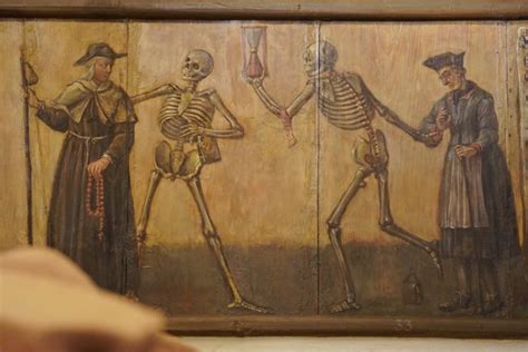 Der Totentanz In Der Bleibacher Beinhauskapelle Frontrowsociety The