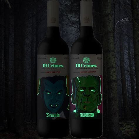 Crimes X Universal Monsters Limited Edition Wines