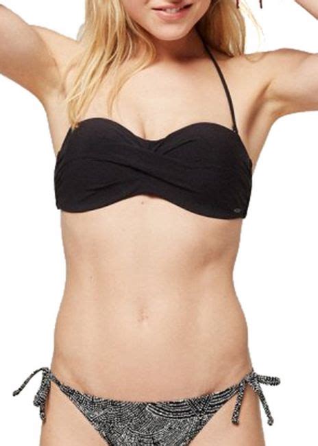 Oneill Sol Mix Bikini Top Black Out