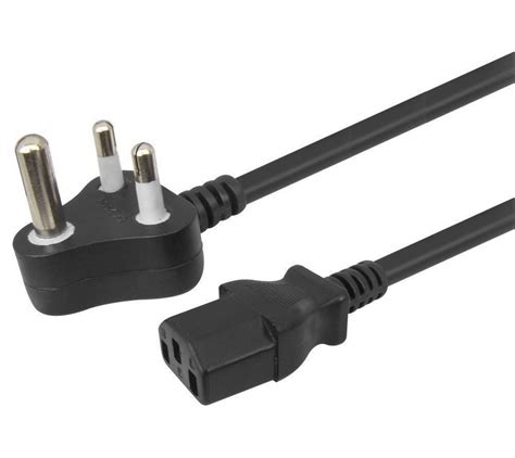 Fedus 18m Computer Power Cable Cord For Desktops Pc And Printers