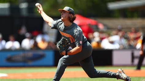 Tennessee Pitcher Chase Dollander Taken Ninth Overall In The MLB Draft