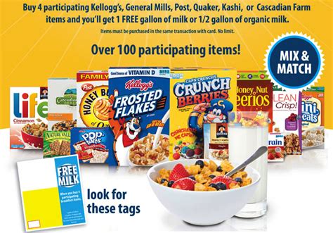 Kroger Free Milkbreakfast Foods Full Inclusions List Kroger Krazy