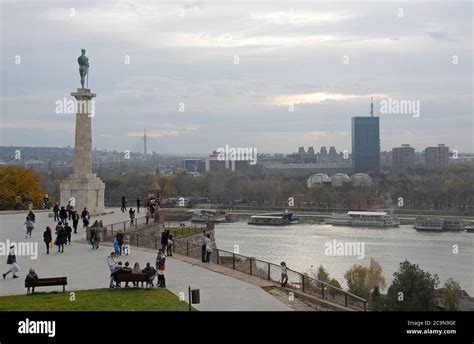 Belgrade In Serbia Pobednik Or The Victor Is A Victory Monument In