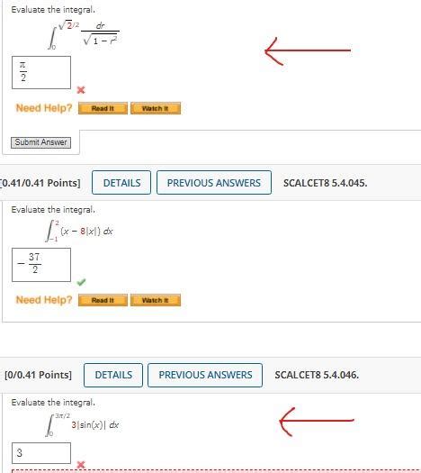 Solved Evaluate The Integral Need Help Read It Watch Chegg