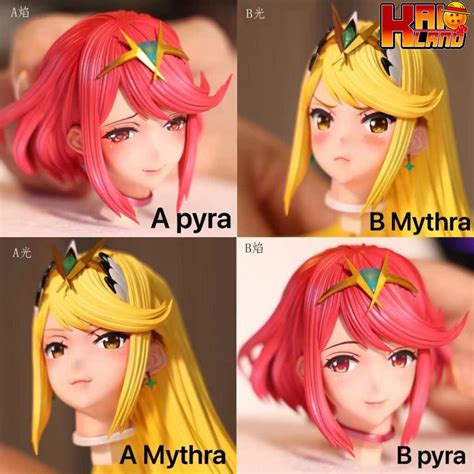 Xenoblade Chronicles Hobbyhouse Studio Mythra X Pyra Resin Statue