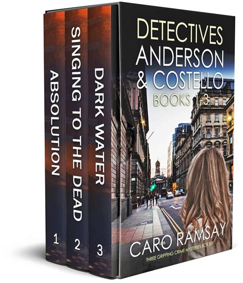 Amazon Co Jp DETECTIVES ANDERSON COSTELLO BOOKS 1 3 Three Gripping