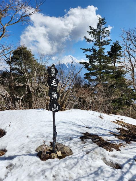 毛無山（三角点）・毛無山（最高点） 毛無山・雨ヶ岳・竜ヶ岳の写真20枚目 Yamap ヤマップ