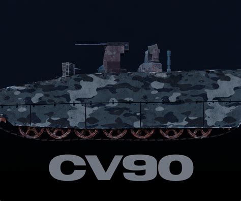 ArtStation - IFV CV90 Armadillo | Game Assets