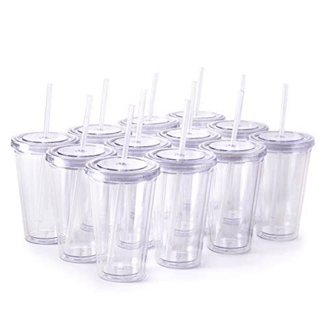 Cupture Classic 12 Insulated Double Wall Tumbler Cup With Lid Reusable