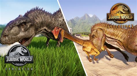 Majungasaurus Needs Some Love Jurassic World Evolution 2 Comparison