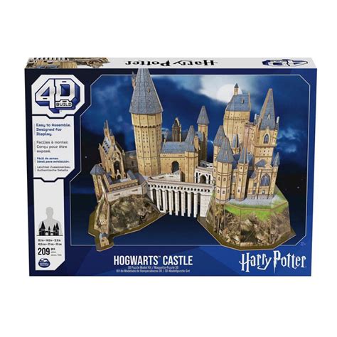 Puzzle 4D Harry Potter Castillo Hogwarts Juguettos