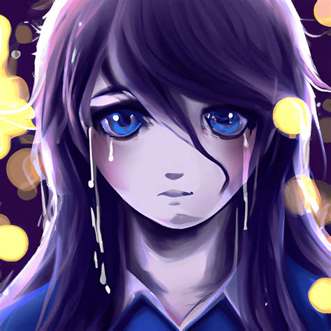 Sad Girl Anime Eyes