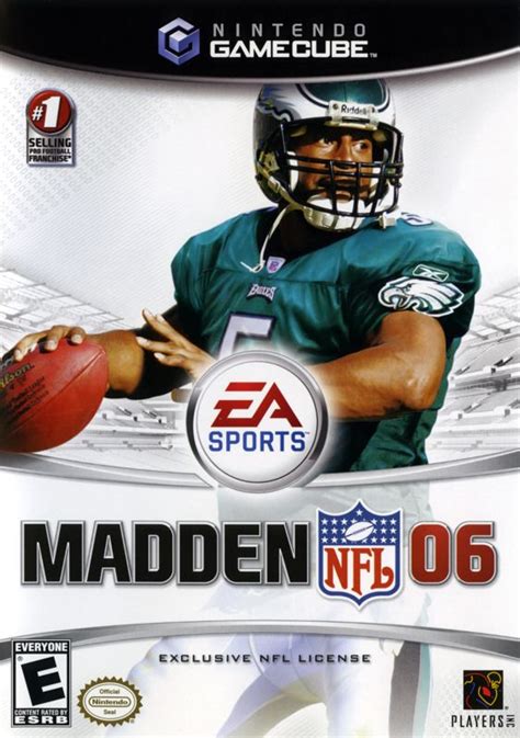 Madden Nfl 06 2005 Gamecube Box Cover Art Mobygames