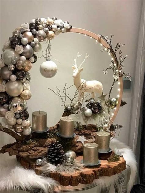 50 Decoraciones navideñas con aros Dale Detalles