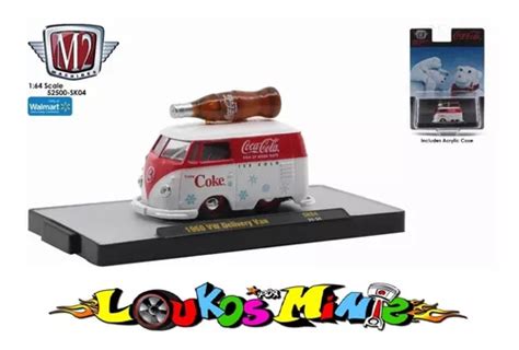 M2 Machines 1960 Vw Delivery Van Kool Kombi Coca cola Sk04 Frete grátis