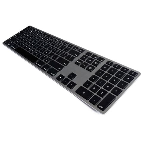 Matias Wireless Aluminum Keyboard Space Gray FK418BTB B H