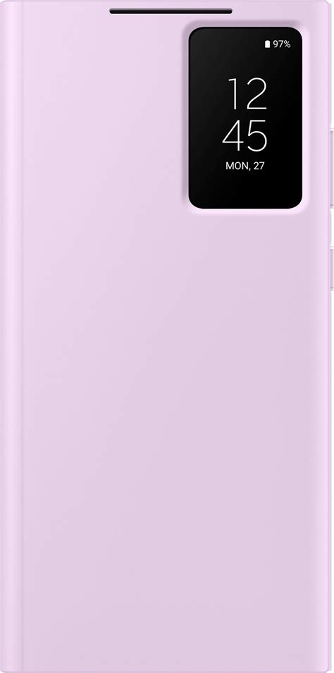 Best Buy: Samsung Galaxy S23 Ultra S-View Wallet Case Lavender EF-ZS918CVEGUS