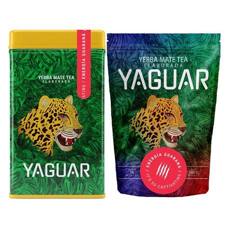 Yerba Mate Yaguar Energia W Puszce X G Kg Yaguar Sklep Empik