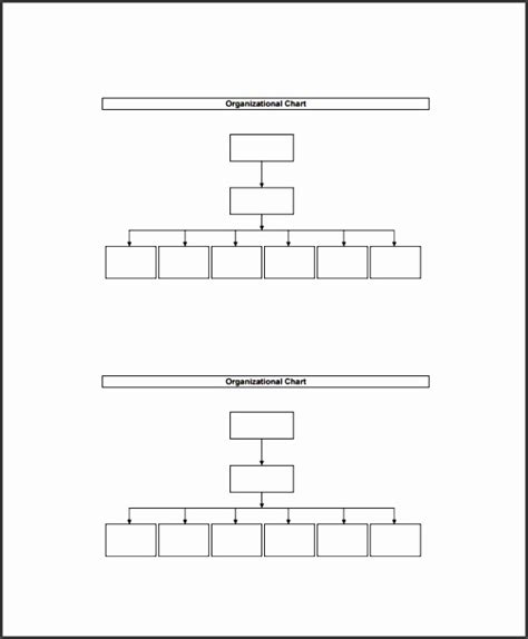 Organogram Template Word Free - Cardtemplate.my.id