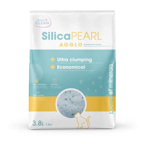 Arena De S Lice Aglomerante Para Gatos Silica Pearl Agglo Quality Clean