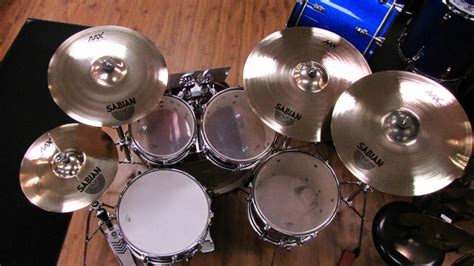 Sabian AAX X Plosion Cymbal Set With Free 17 Crash Columbus