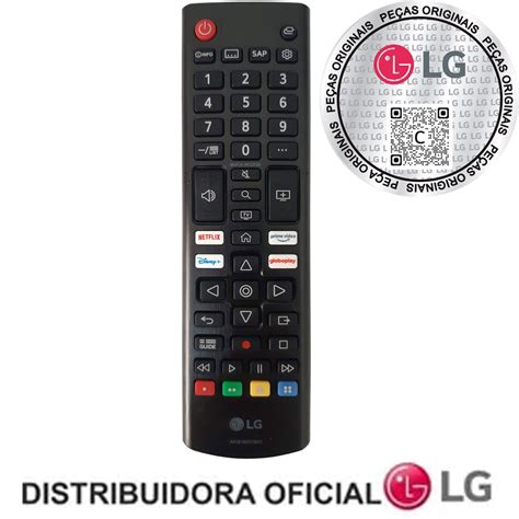 Controle Remoto Tv Smart Lg Akb Submarino