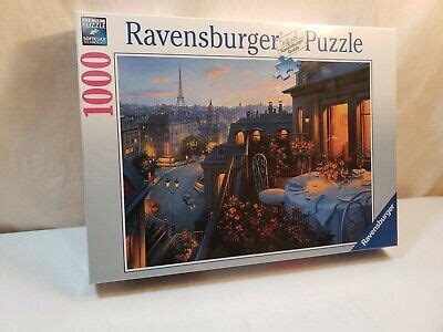 New Sealed Ravensburg 1000 Piece Jigsaw Puzzle Paris Balcony