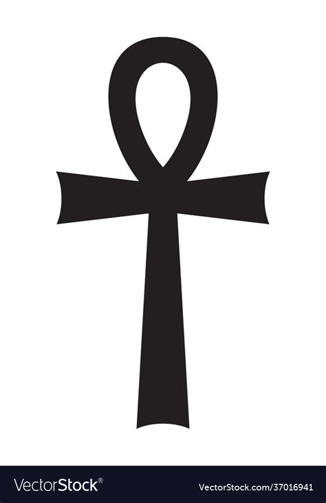 Ankh symbol Royalty Free Vector Image - VectorStock