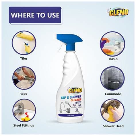 Buy Cleno Tap Shower Cleaner Spray Cleans Faucet Removes Limescale