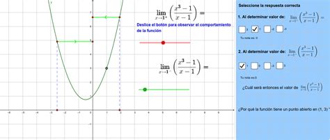 Introducción a los limites 1 GeoGebra