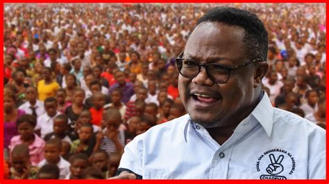 Live Tundu Lissu Anaunguruma Muda Huu Youtube