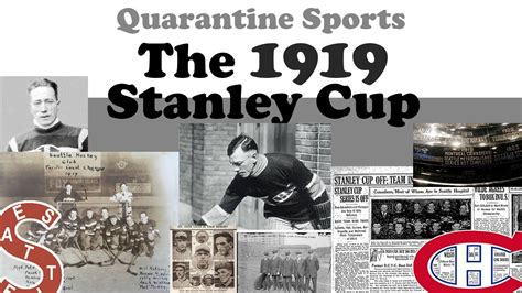 The 1919 Stanley Cup Final The Series That Never Ended Youtube