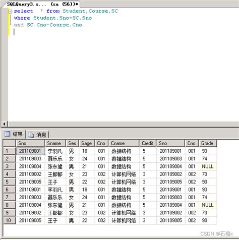 Sql 数据高级查询——连接查询 Sql外连接查询语句 Csdn博客