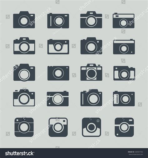 Camera Shapes For Photoshop