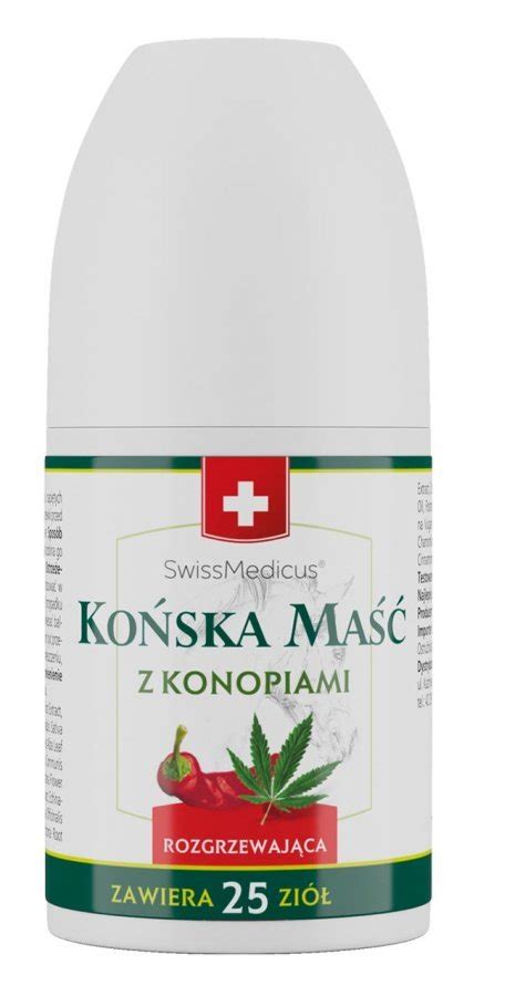 Swissmedicus Ko Ska Ma Forte Rozgrzewaj Ca Z Konopiami Roll On Ml