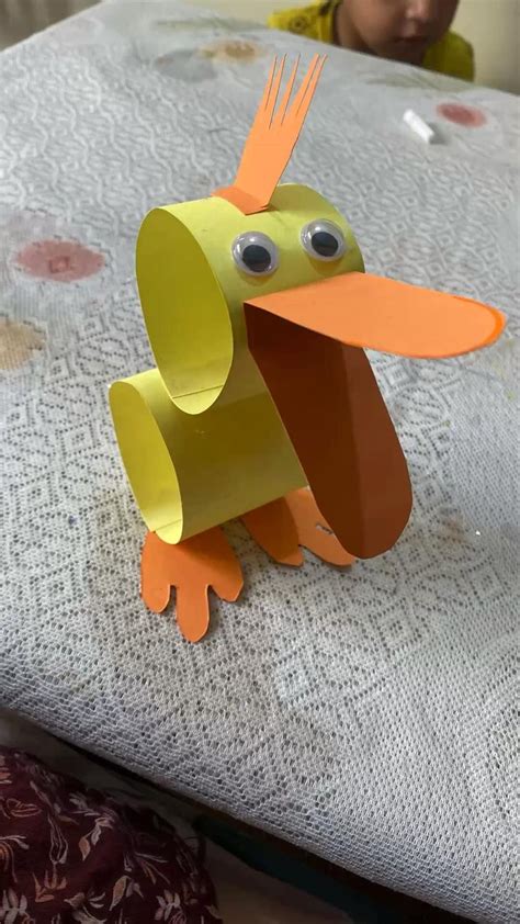 Cute Duck Craft Stick Crafts Easter Crafts Crafts