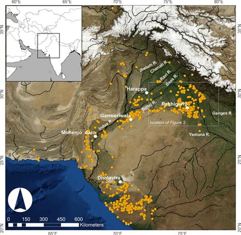 Mohenjo Daro Map