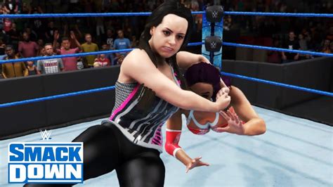 Wwe 2k20 Smackdown Peyton Royce Vs Nikki Cross Youtube