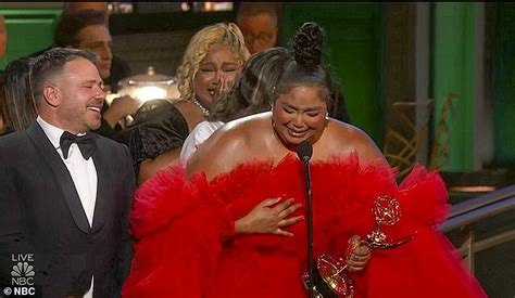 Emmys 2022 Lizzo Gives Emotional Speech As She Accepts Her First Emmy