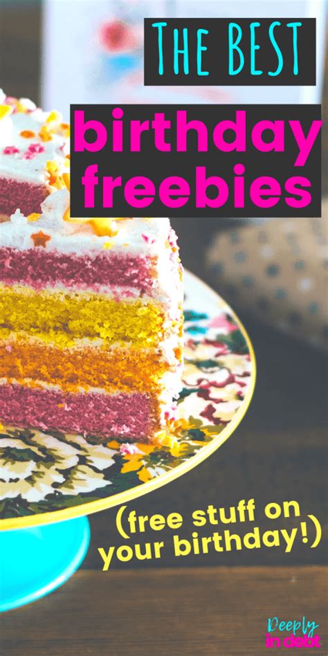 Birthday Freebies You Can Get This Year Artofit