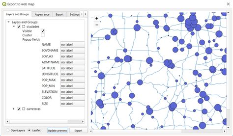 Publica Tus Mapas En La Web Con Qgis2web Mappinggis