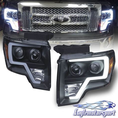 Faros De Lupa Led Para Ford F150 Lobo Raptor 2009 2015 8 100 00