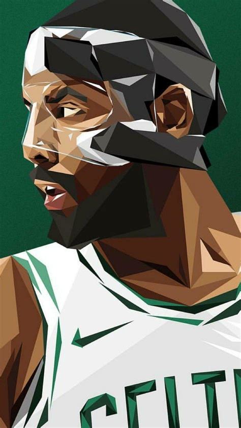 Kyrie Irving With A Mask Nba Mvp Kyrie Irving Irving Wallpapers