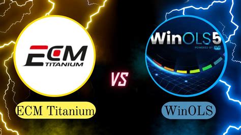 Ecu Remapping Winols Vs Ecm Titanium Differences Between Best Ecu