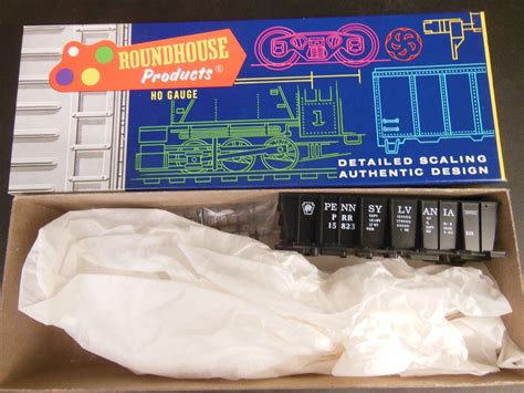 Ho Scale Roundhouse Pennsylvania Lo Side Ore Car Kit Ebay